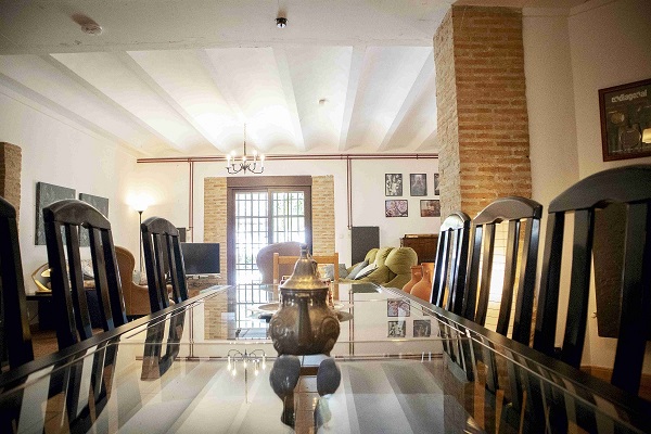 Habitación rústica casa rural - Dormitorio con decoración tradicional